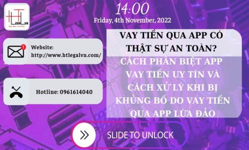 VAY TIỀN QUA APP CÓ THẬT SỰ AN TOÀN? CÁCH PHÂN BIỆT APP VAY TIỀN UY TÍN VÀ CÁCH XỬ LÝ KHI BỊ KHỦNG BỐ DO VAY TIỀN QUA APP LỪA ĐẢO (CÔNG TY LUẬT TẠI QUẬN BÌNH THẠNH, TÂN BÌNH TP. HỒ CHÍ MINH)