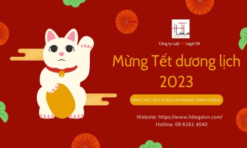 CÔNG TY LUẬT CHÚC MỪNG TẾT DƯƠNG LỊCH 2023 (CÔNG TY LUẬT UY TÍN TẠI QUẬN BÌNH THẠNH, TÂN BÌNH TP. HỒ CHÍ MINH)