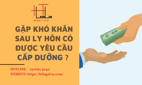 YÊU CẦU VỢ HOẶC CHỒNG HỖ TRỢ VỀ KHÓ KHĂN TÀI CHÍNH KHI LY HÔN (CÔNG TY LUẬT UY TÍN TẠI QUẬN BÌNH THẠNH, TÂN BÌNH THÀNH PHỐ HỒ CHÍ MINH)